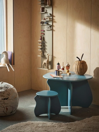 Stolik Slope niebieski ferm LIVING