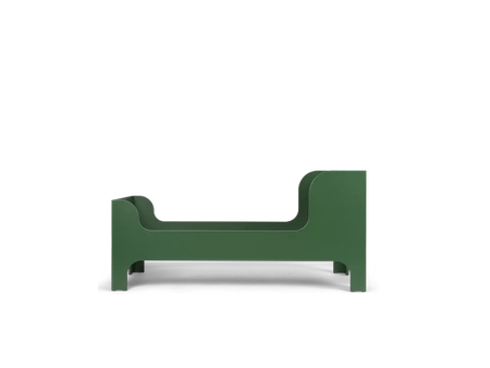 Łóżko Sill Junior Bed zielone ferm LIVING