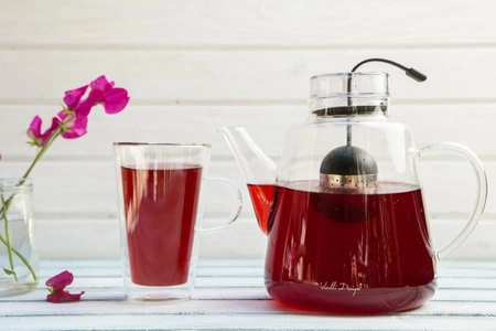 Zaparzacz do herbaty Amo czarny 1500 ml Vialli Design