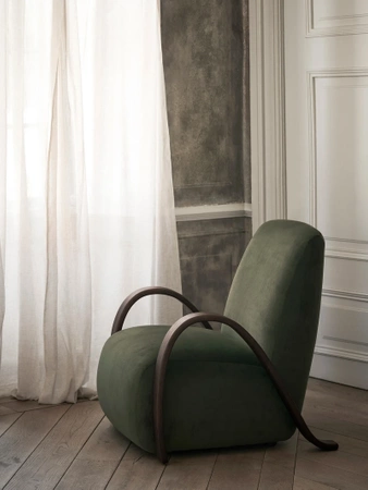 Fotel Buur Nordic Bouclé ferm LIVING