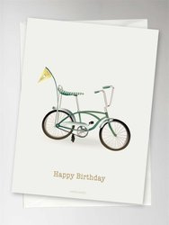 Kartka Happy Birthday Bicycle ViSSEVASSE