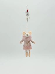 Zawieszka Mrs Mousse Pink Kalid