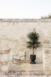 Krzesło Desert kaszmirowa rama cashmere ferm LIVING