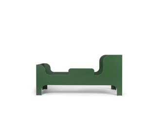 Łóżko Sill Junior Bed zielone ferm LIVING