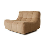 Fotel wypoczynkowy outdoor CORDUROY RIB BROWN  Hk living