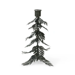 Świecznik choinkowy Nostalgia duży, czarny Nordstjerne