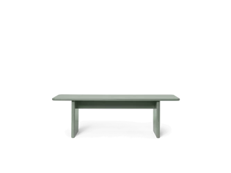 Ławka Rink zielona ferm LIVING