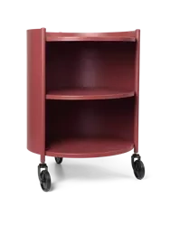 Stolik Eve Storage czerwony ferm LIVING