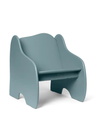 Fotel Slope niebieski ferm LIVING