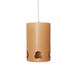 Lampa wisząca, ceramiczna, brzoskwiniowa Hk living