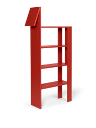 Regał Giraffe czerwony ferm LIVING