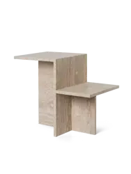 Stolik kawowy Distinct trawertn ferm LIVING