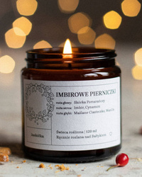 Świeca sojowa Imbirowe Pierniczki Jaskółka