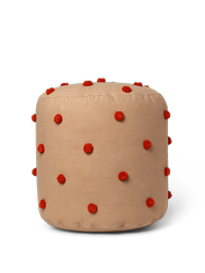 Pufa Camel/Red ferm LIVING