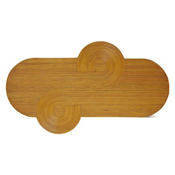 Panel ścienny rattanowy Curly HK Living