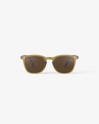 Okulary przeciwsłoneczne #E golden green IZIPIZI