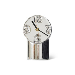 Zegar ceramiczny retro chrom Hk living