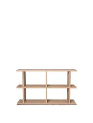 Regał Kona 2x2 dąb naturalny ferm LIVING