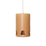 Lampa wisząca, ceramiczna, brzoskwiniowa Hk living