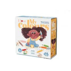 Puzzle Kocham moje kolory Londji