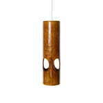 Lampa wisząca, ceramiczna, palisander Hk living