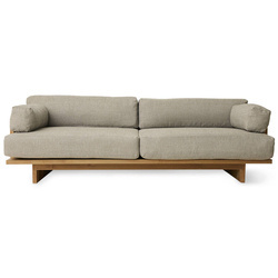 Sofa outdoor teak natural Hk living