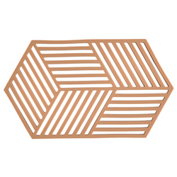 Podkładka pod naczynia Hexagon 24 cm Terracotta ZONE DENMARK