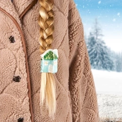 Klamra do włosów dom- Coucou Suzette