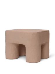 Stołek Podo różowy ferm LIVING