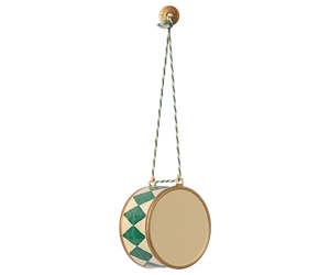 Zawieszka świąteczna metalowa bębenek Maileg