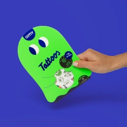 Tatuaże dla dzieci 50 sztuk - BOO! OMY