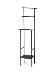 Stojak na papier Dora czarny ferm LIVING