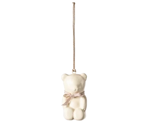 Zawieszka Miś różowy metalowa Maileg