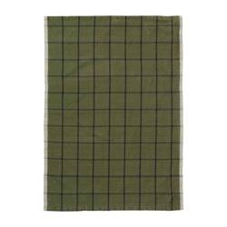 Ręcznik kuchenny Hale green black ferm LIVING