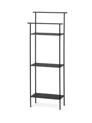 Regał Dora czarny ferm LIVING