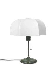 Lampa stołowa Poem zielona ferm LIVING