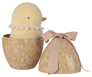 Jajko metalowe z kurczakiem Maileg