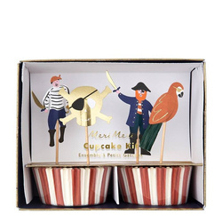 Zestaw do babeczek Piraci Meri Meri