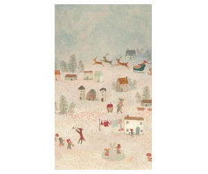 Papier prezentowy Santa is coming Maileg