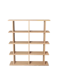 Regał Kona 2x4 dąb naturalny ferm LIVING