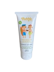 Organiczny krem przeciwsłoneczny dla dzieci od urodzenia SPF50+ BUBBLE&CO