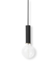 Lampa wisząca Socket Pendant czarny ferm LIVING