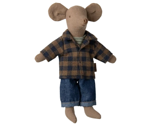 Myszka Tata jasnobrązowy Maileg