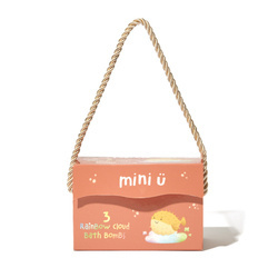 Tęczowa chmurka do kąpieli dla dzieci 3 szt. Mini U