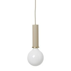 Lampa wisząca Socket Pendant kaszmirowa ferm LIVING