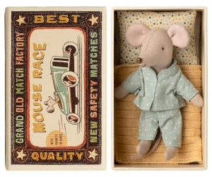  Mały brat mysz w pudełku zapałek Maileg