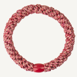 Gumka do włosów Rasberry Glitter Stripe Kknekki