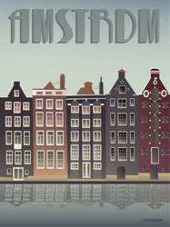 Plakat Amsterdam 30x40 ViSSEVASSE