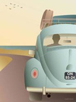 Plakat VW Beetle 30x40 ViSSEVASSE