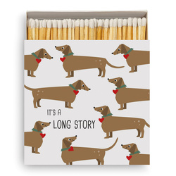 Zapałki vintage Jamniki 